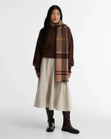 Barbour Rosefield Tartan Halstørklæde - Dame - Muted Tartan