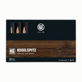 RWS Kegelspitz Riffelpatroner - Kal. 6,5x57