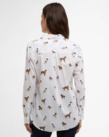 Barbour Safari Skjorte - Dame - Multi Dog Print