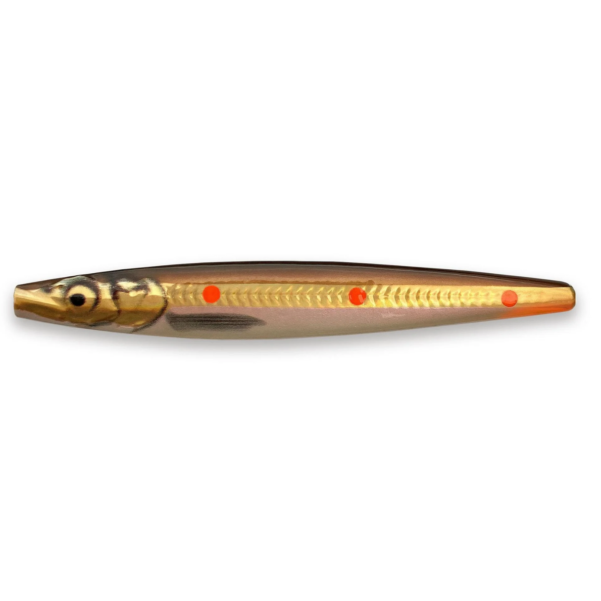 Savage Gear LT Zerling Gennemløbsblink - Copper Red Dots