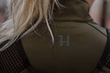 Härkila Scandinavian Soffshell Jakke Dame - Willow Green/Shadow Brown