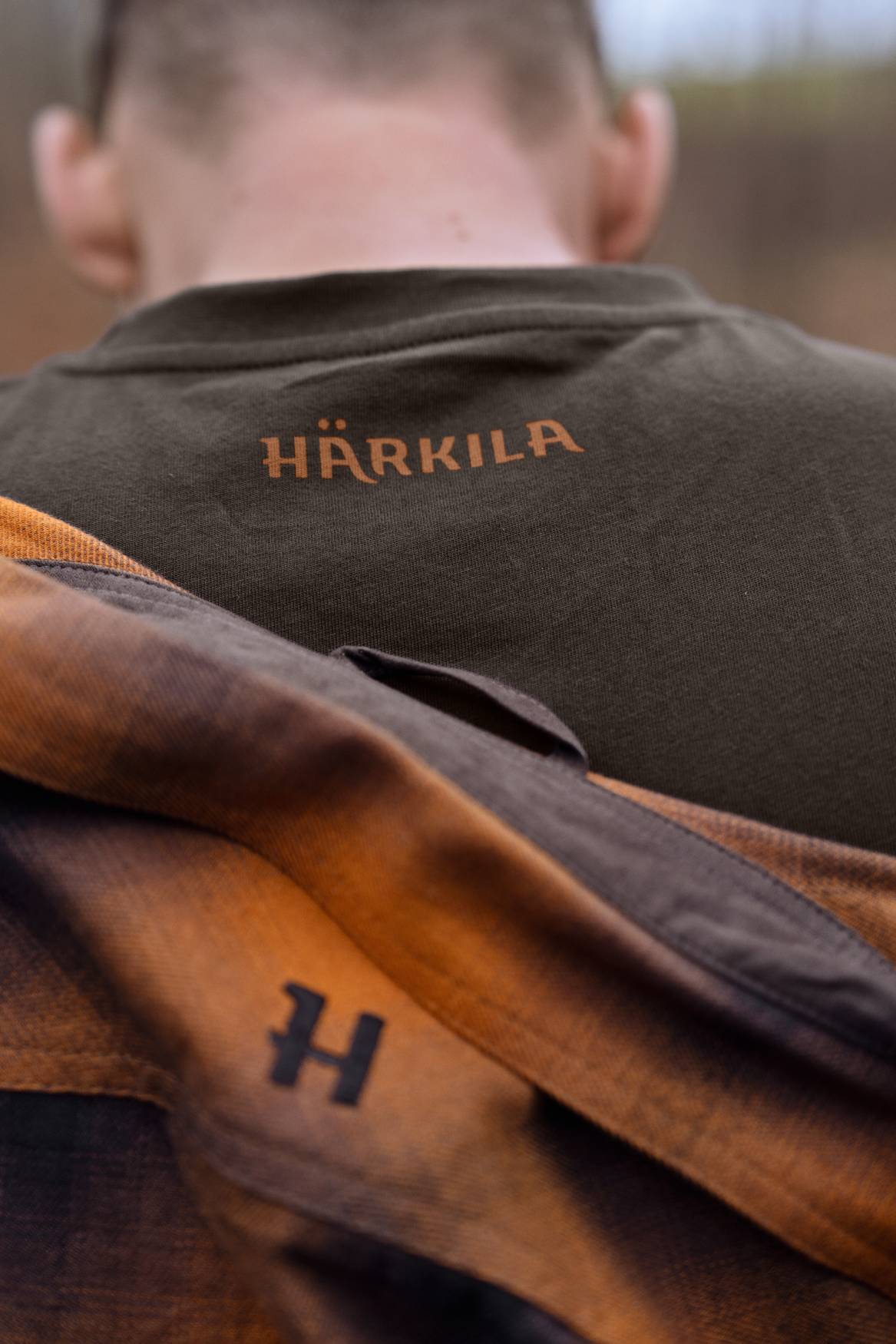 Härkila Scandinavian S/S T-Shirt Herre - Shadow Brown