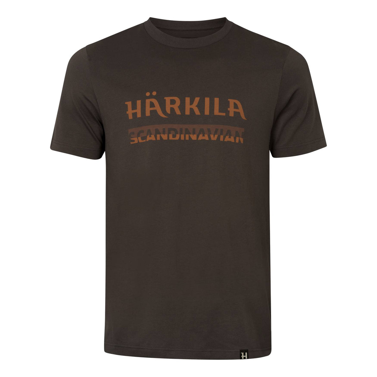 Härkila Scandinavian S/S T-Shirt Herre - Shadow Brown