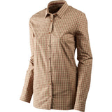 Härkila Selja Lady L/S Check Lady Skjorte - Dame - Moonlight Rose Check