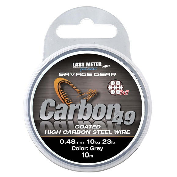 Savage Gear Carbon49 Stål Wire