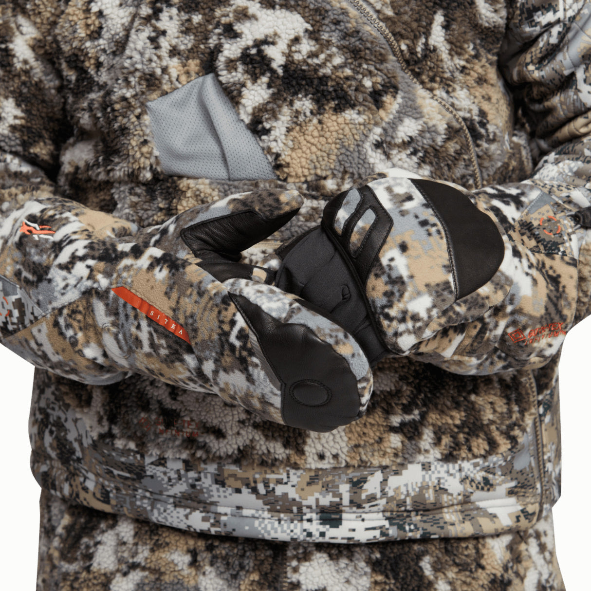 Sitka Incinerator Flip Mitt Luffer - Unisex - Optifade Elevated II