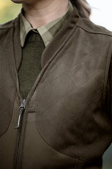 Härkila Skye Skydevest Dame - Willow Green/Shadow Brown