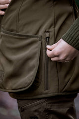 Härkila Skye Skydevest Dame - Willow Green/Shadow Brown