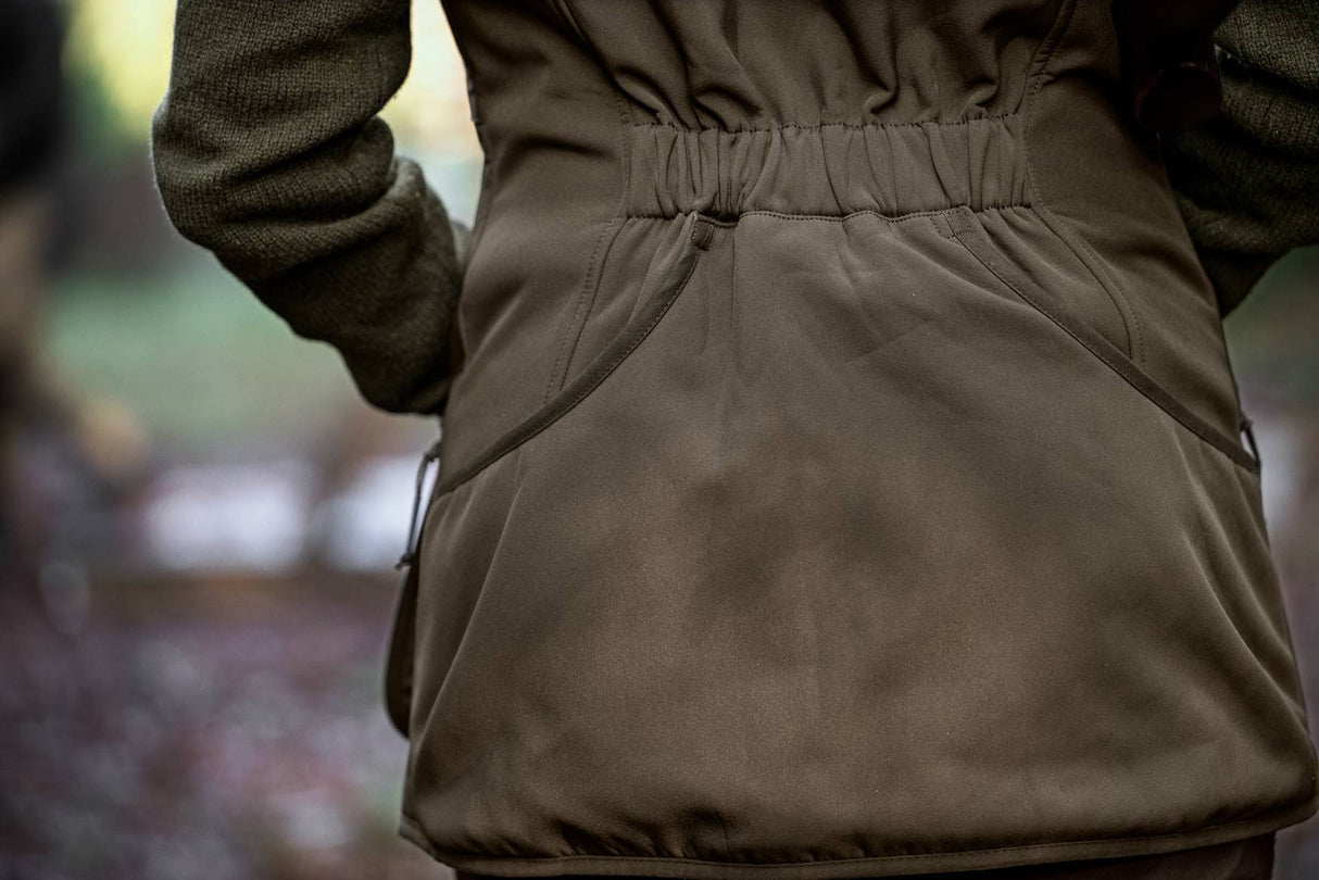 Härkila Skye Skydevest Dame - Willow Green/Shadow Brown