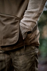 Härkila Skye Skydevest Waistcoat Herre - Willow Green/Shadow Brown