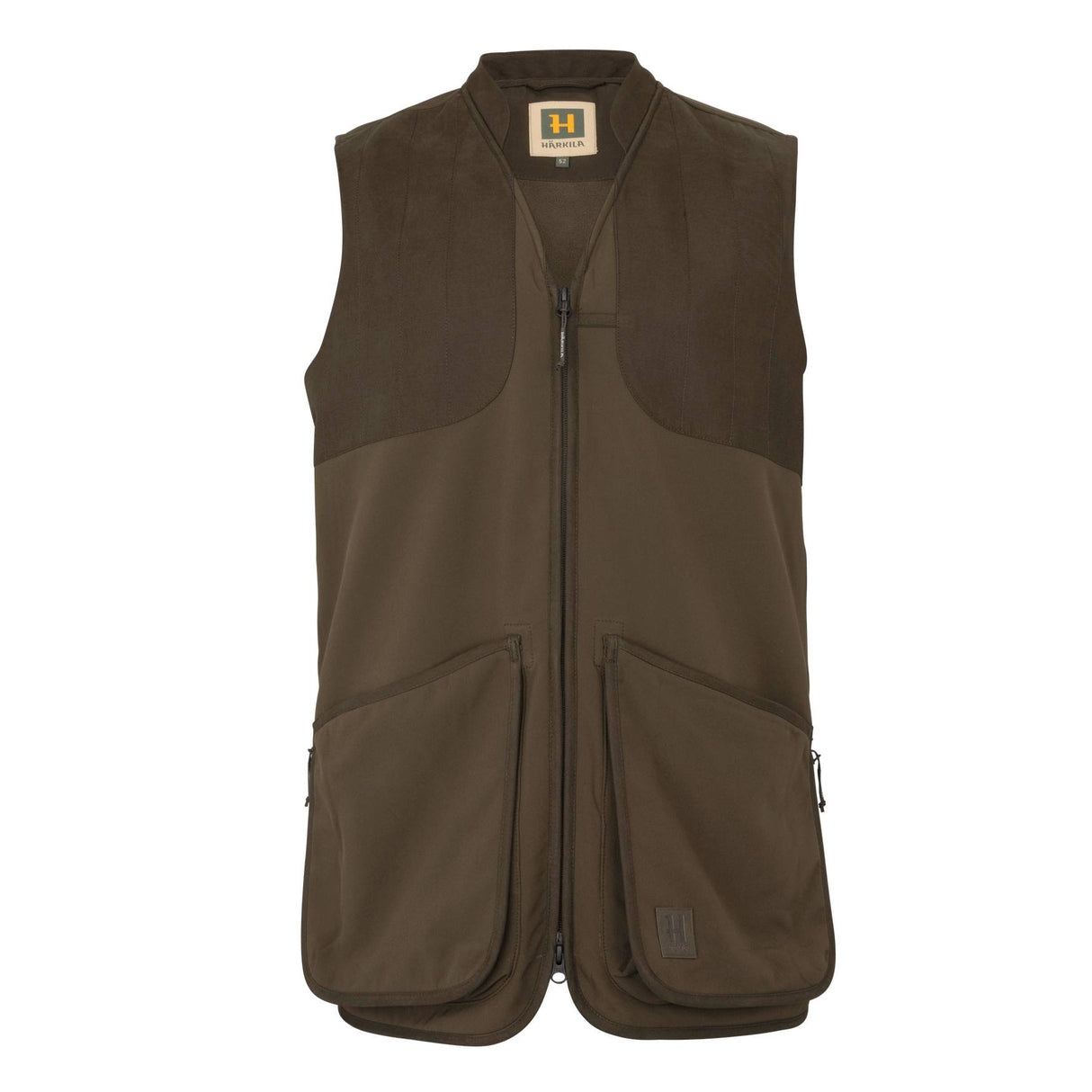 Härkila Skye Skydevest Waistcoat Herre - Willow Green/Shadow Brown