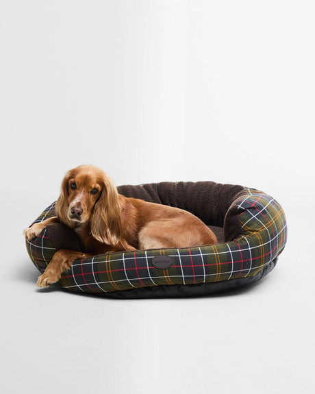 Barbour Snuggle Hundeseng - Classic Tartan