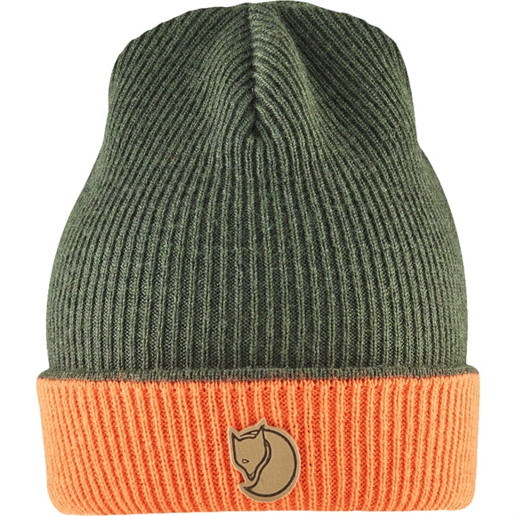 Fjällräven Sörmland Vendbar Beanie - Unisex Hue - Dark Olive