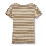 Kopenhaken Soft Stripe T-Shirt - Dame - Savannah Tan