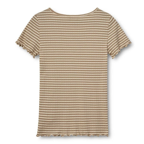 Kopenhaken Soft Stripe T-Shirt - Dame - Savannah Tan