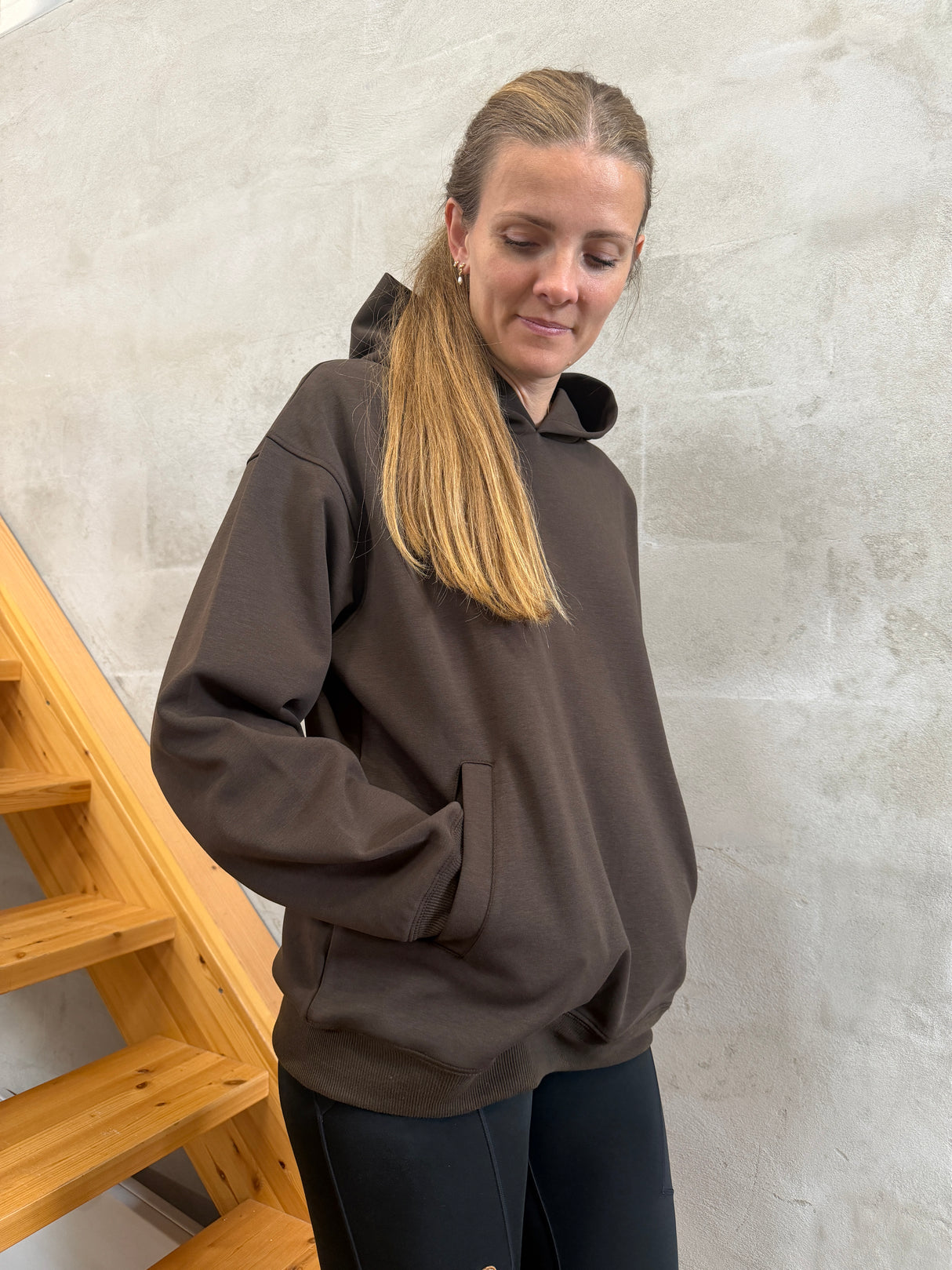Kopenhaken Sweat Hoodie - Dame - Slate Black