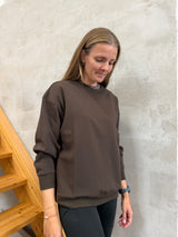 Kopenhaken Sweat O-Neck Trøje - Dame - Slate Black