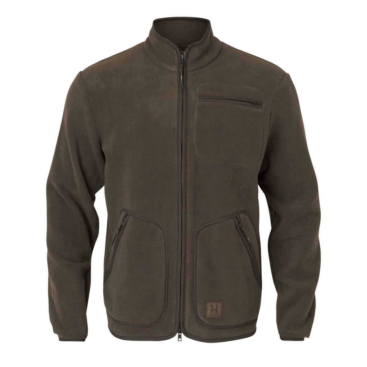 Härkila Torsby Fleecejakke - Herre - Dark Brown