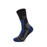 Hanwag Trek Merino Sok - Black/Royal Blue