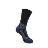 Hanwag Trek Merino Sok - Black/Royal Blue