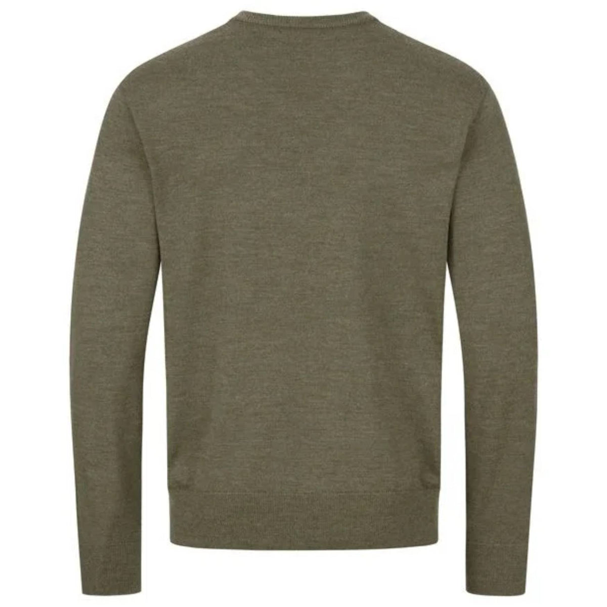 Blaser V-Neck Merino Sweater - Herre - Dark Olive