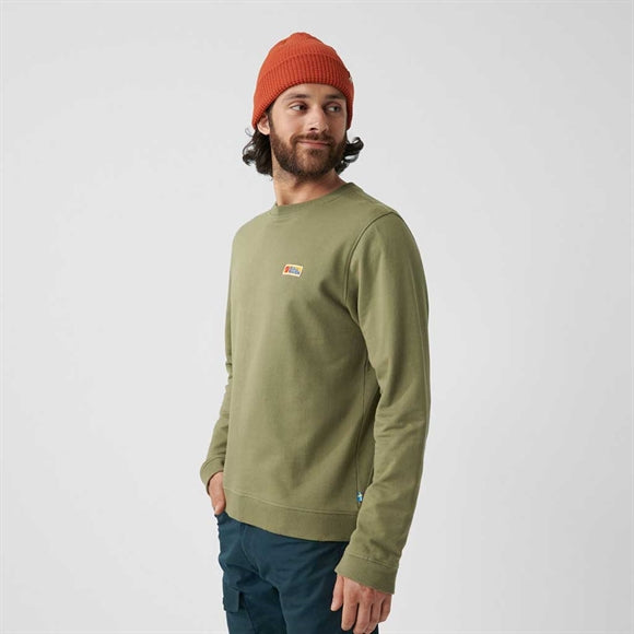 Fjällräven Vardag Sweater M - Herretrøje - Grøn