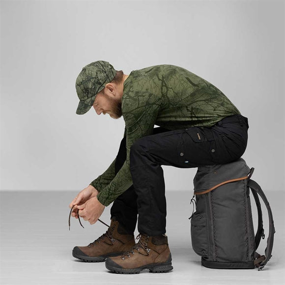 Fjällräven Värmland Wool LS - Herre - Green Camo