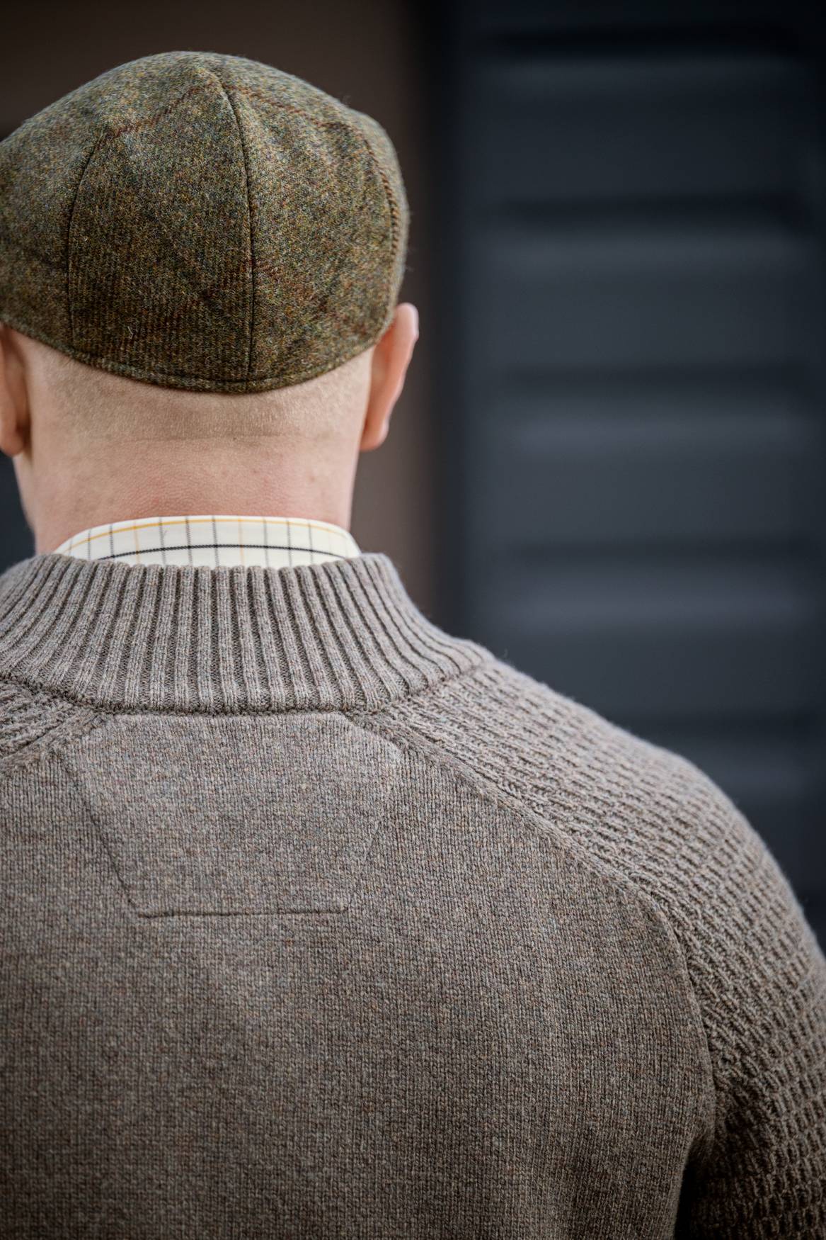 Härkila Vincent Merino Half Zip Pullover Herre - Dark Sand