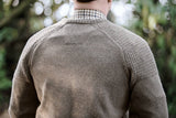 Härkila Vincent Merino V-Neck Pullover Herre - Dark Sand
