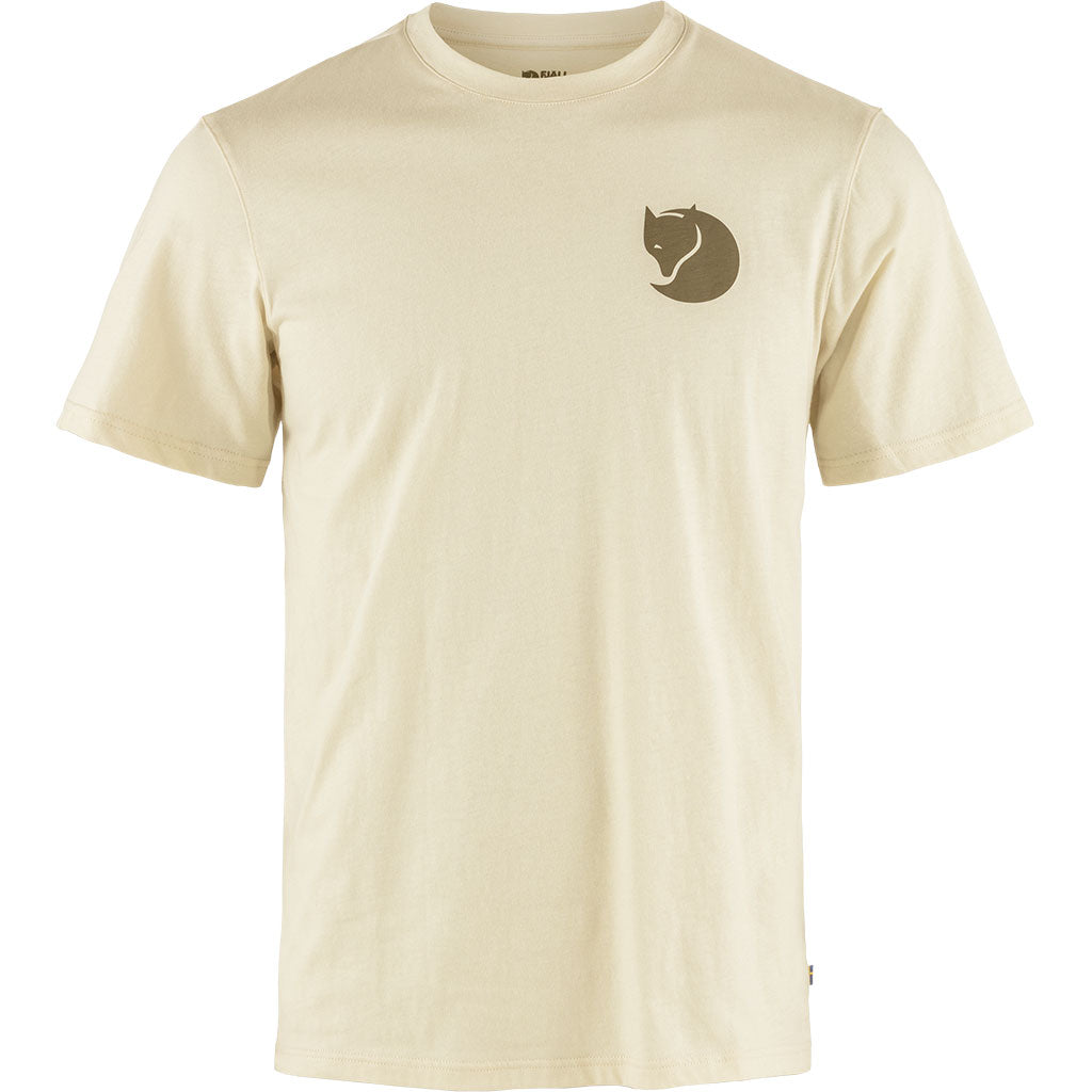 Fjällräven Walk With Nature T-Shirt M - Herre - Chalk White