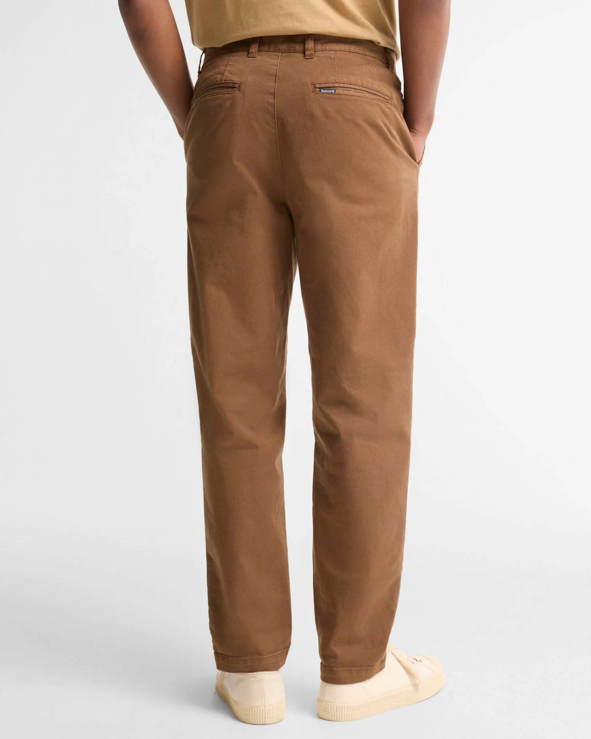Barbour Washed Stretch Tailored Buks - Herre - Dark Sand