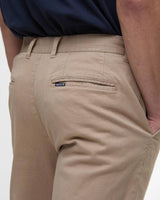 Barbour Washed Stretch Twill Tailored Buks - Herre - Washed Stone