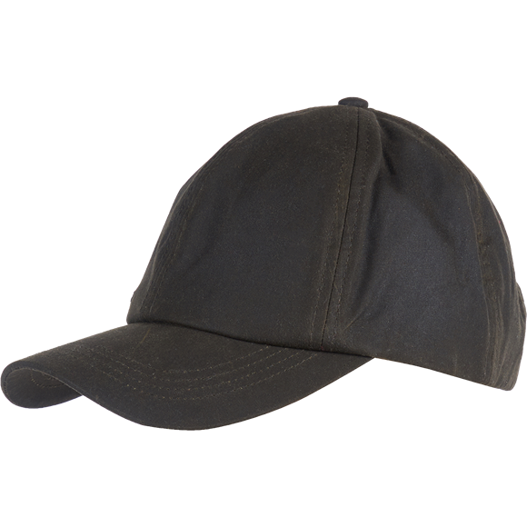 Barbour Wax Sports Cap - Kasket - Olive - One Size