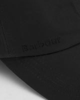 Barbour Wax Sports Kasket - Sort - One Size