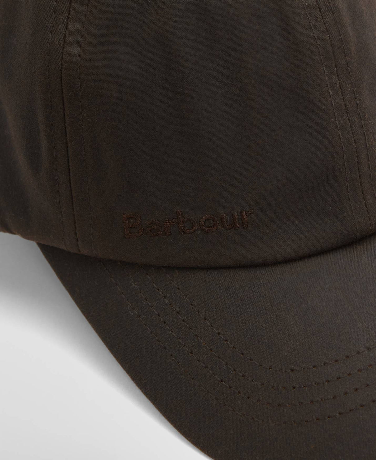 Barbour Wax Sports Kasket - Dark Brown - One Size