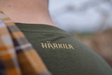 Härkila Wildboar Logo S/S T-Shirt Herre - Forest Night