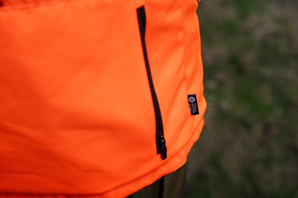 Härkila Wildboar Pro Blaze camo HWS Isoleret Jakke - Herre - AXIS MSP®CE Orange