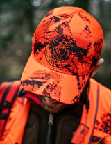 Härkila Wildboar Pro Blaze Camo Light Cap One Size - Axis Msp®ce - Orange/Shadow Brown