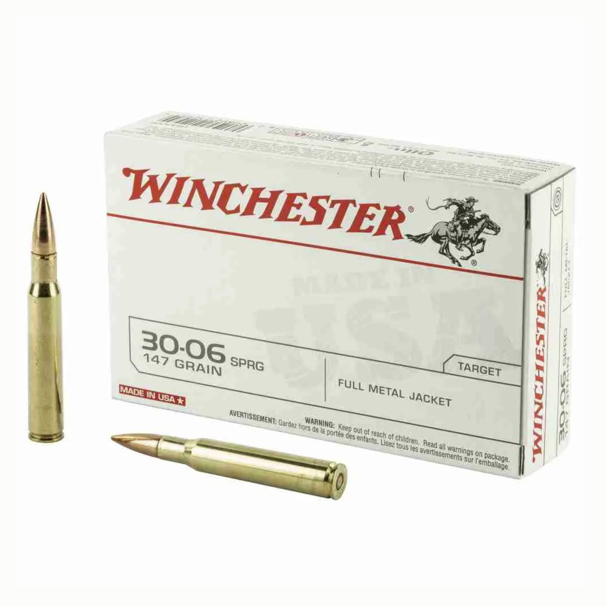 Winchester Target Træningspatroner - Kal. 30-06 Sprg.