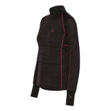 HappyHot Yukon ½-zip Varmeundertrøje - Dame - Sort