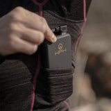 HappyHot Yukon ½-zip Varmeundertrøje - Dame - Sort